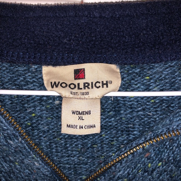 vintage Woolrich peacock sweater - Picture 3 of 5